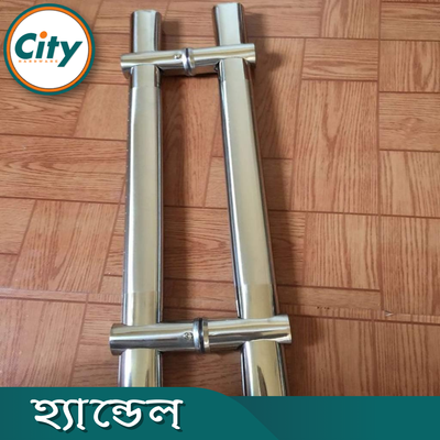 বড় আকারের ডোর হ্যান্ডেল স্টেইনলেস স্টিল পালিশ করা ওভাল শেপ ডোর পুল হ্যান্ডেল ডাবল সাইডেড ডোর হ্যান্ডল সেট_img_6