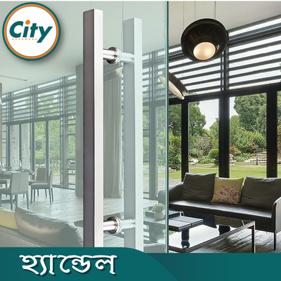 বড় আকারের ডোর হ্যান্ডেল স্টেইনলেস স্টিল পালিশ করা স্কোয়ার শেপ ডোর পুল হ্যান্ডেল ডাবল সাইডেড ডোর হ্যান্ডল সেট_img_5