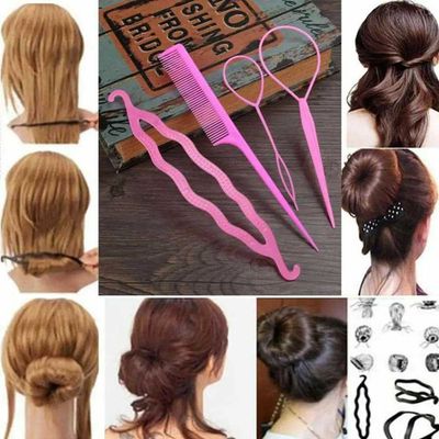 4 pcs Women braiding comb_img_1