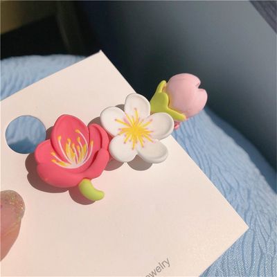 Cute pink sakura hair pin_img_0