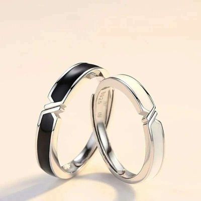 Black & White couple Ring set_img_0