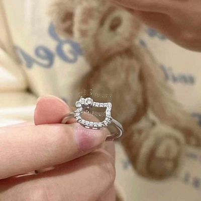 Hello kitte finger ring and necklace_img_3