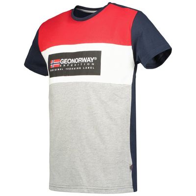 Men's T-shirt Short Sleeve, Crew Neck Navy_img_2