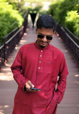 Premium Quality . Exclusive New Panjabi Design.Stylish and Trendy Panjabi for Men._img_1