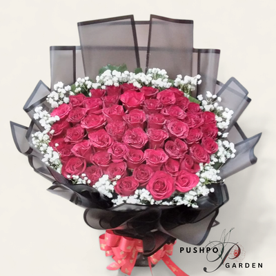 Red Rose Flowers Bouquet_img_0