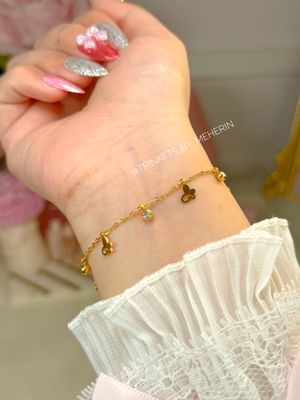 Charm bracelet - hollow butterfly_img_0
