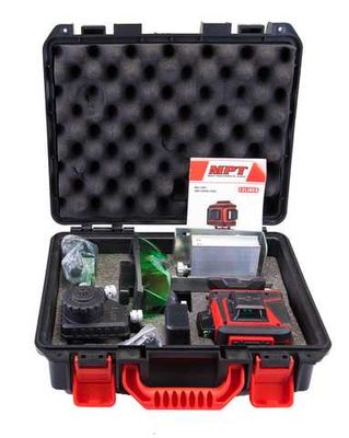 MPT Line Laser Level, Green, 520nm, 3C Model: MLL1207_img_1
