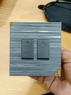 2 GANG SWITCH CROWN GRAY SUNPLUS_img_0