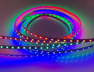 Strip Light 12 Volt DC RGB Led Strip, Auto Color Changing Flexible Water Proof Light Strip_img_1