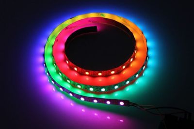 Strip Light 12 Volt DC RGB Led Strip, Auto Color Changing Flexible Water Proof Light Strip_img_2