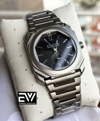 BVELGARI MATTE CHAIN BLACK DIAL_img_0