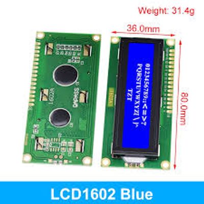 LCD1602 1602 LCD Module Blue / Yellow Green Screen 16x2 Character LCD Display PCF8574T PCF8574 IIC I2C Interface 5V for Arduino_img_0