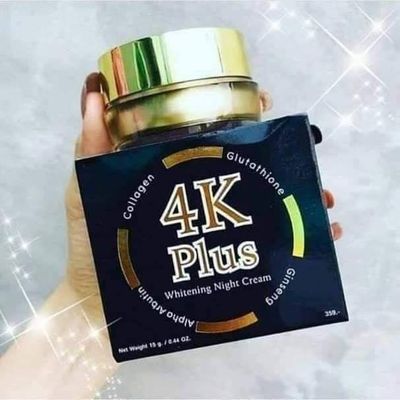 4 k plus whitening night cream_img_0