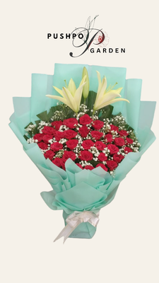 Red Roses Flower Bouquet_img_0