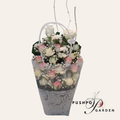 Transparent Flowers Bag Bouquet_img_0