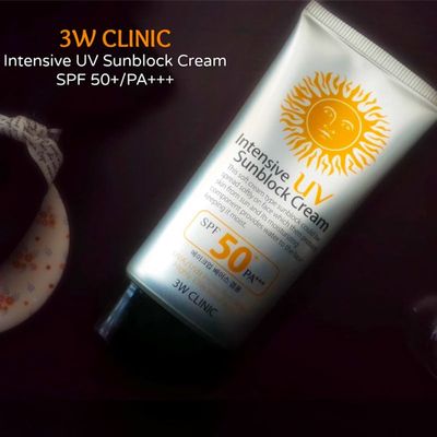 3W Clinic Intensive UV Sunblock Cream SPF 50+ PA+++ 70ml – 74892_img_1