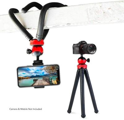 Octopus Tripod With Ball Head- Best For DSLR Or Smartphone Vlogging & Table Stand_img_0