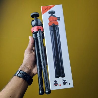 Octopus Tripod With Ball Head- Best For DSLR Or Smartphone Vlogging & Table Stand_img_1