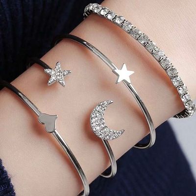 Stone Work Bracelet Set – 4 pcs | মাত্র ৯৯ টাকা_img_1