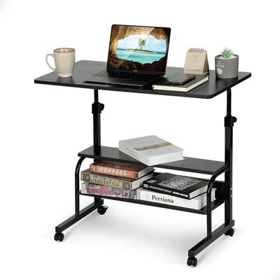 Adjustable Double Layer Reading Table – Moveable & Height Adjustable Laptop Table_img_3