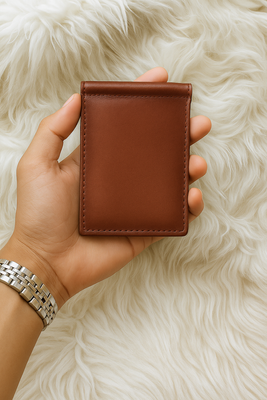 CLIP ADJUSTABLE WALLET ( DARK MARRON )_img_1