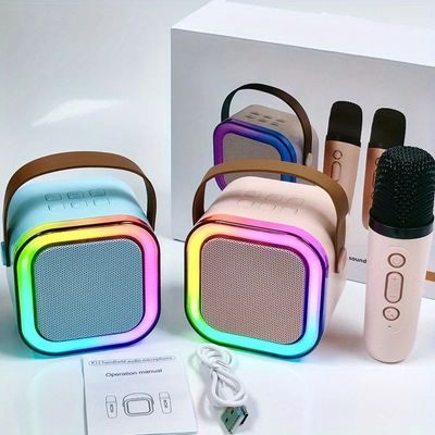 K12 Bluetooth Karaoke Machine Portable 5.3 PA Speaker System_img_0