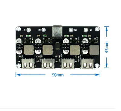 QC 3.0 2.0 DC-DC Buck Converter USB Fast Charging Module 4 USB_img_0
