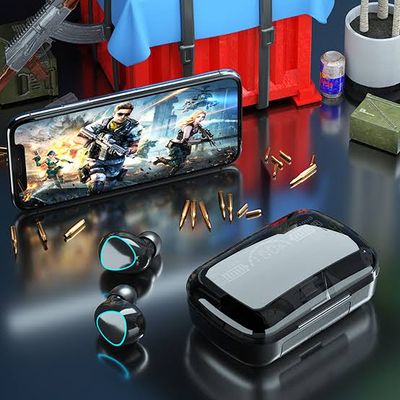 M10 TWS BLUETOOTH 5.3 EARBUDS 2500mAh CHARGING BOX ALSO USE AS POWER BANK । Bluetooth-compatible Stereo Waterproof_img_2