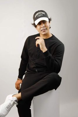HB Sweatshirt Joggers Set Black_img_1