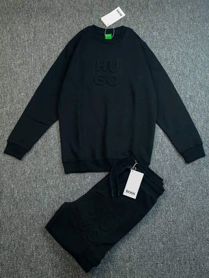 HB Sweatshirt Joggers Set Black_img_3