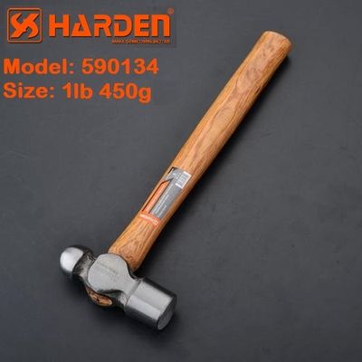 HARDEN Ball Pein Hammer ( 1.0 Lbs | 1.5Lbs |  2.0 Lbs ), With Wood Handle;  590139 |  590136 |  590139_img_6
