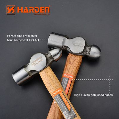 HARDEN Ball Pein Hammer ( 1.0 Lbs | 1.5Lbs |  2.0 Lbs ), With Wood Handle;  590139 |  590136 |  590139_img_3