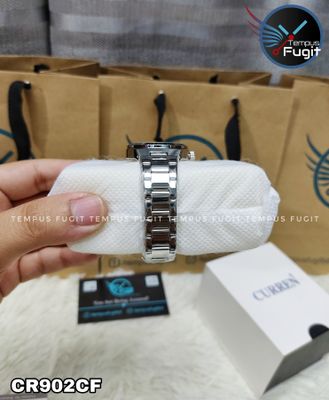 Curren 8439 Ladies Chain Watch- Blue Dial- Silver Bezel- Silver Chain- TF Code CR902CF_img_11
