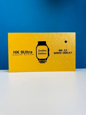 HK 9Ultra Smartwatch Golden Edition (Dual Straps) – Black Color ._img_3