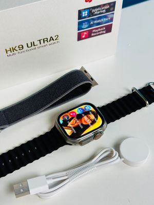HK9 Ultra 2 AMOLED Smartwatch with ChatGPT- Orange Color ._img_4