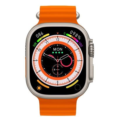 HK9 Ultra AMOLED Smartwatch ChatGPT Smartwatch – Orange Color ._img_0