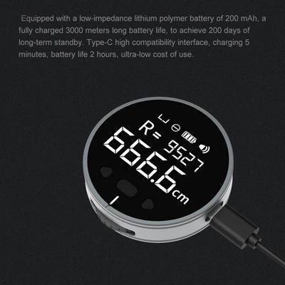 Distance Measuring Instrument Electronic Measuring Ruler Tape Measure High Definition Digital LCD High Precision Electronic Measuring Ruler Tool_img_4