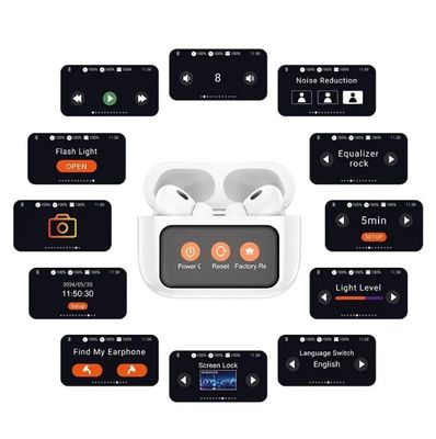 Hoco EW72 ANC TWS Earbuds With HD Display_img_4