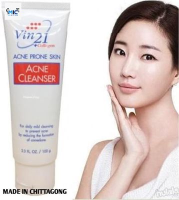 Vin 21+ Collagen Acne Prone Cleanser100g_img_1