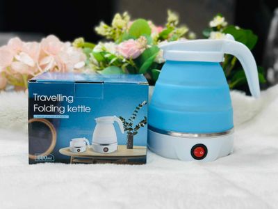 Foldable Electric Water Hiter Capacity- 600mlColours🤍white💙 Blue_img_2