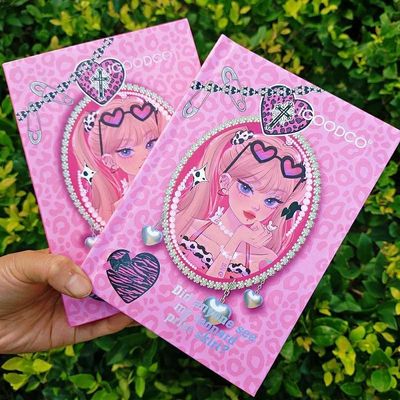 Igoodco 43  colour 4 pages book shape matt eyeshade palette glitter contour powder highlighter_img_0