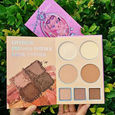 Igoodco 43  colour 4 pages book shape matt eyeshade palette glitter contour powder highlighter_img_4