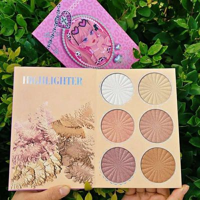 Igoodco 43  colour 4 pages book shape matt eyeshade palette glitter contour powder highlighter_img_5