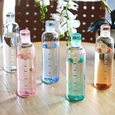 Water Bottle Huge Re-stock 🖤Black🤍Transparent💚Light Green💙Light Blue❤️Light Pink_img_0