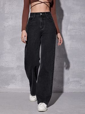 Black wide leg denim_img_0