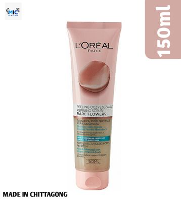 LOREAL PARIS REFINING SCRUB RARE FLOWERS-150ML-FRANCE_img_0
