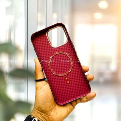 Luxo Brand MagSafe Supported Carbon Fiber Case For iphone_img_1