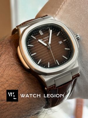 PATEK NAUTILUS BROWN BELT BROWN DIAL SWEEP_img_1