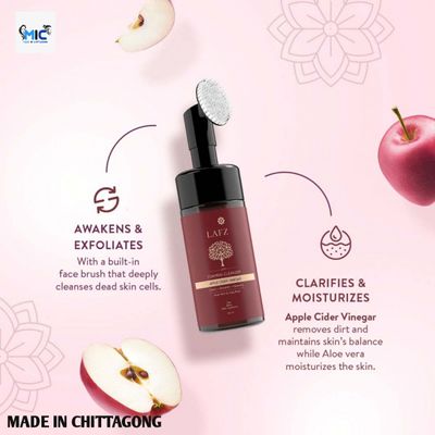 Lafz Apple Cider Vinegar - Foaming Cleanser-100 ml_img_3