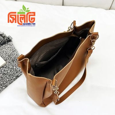 Signature Classic Shoulder Women's Tote Bags(brown)_img_3